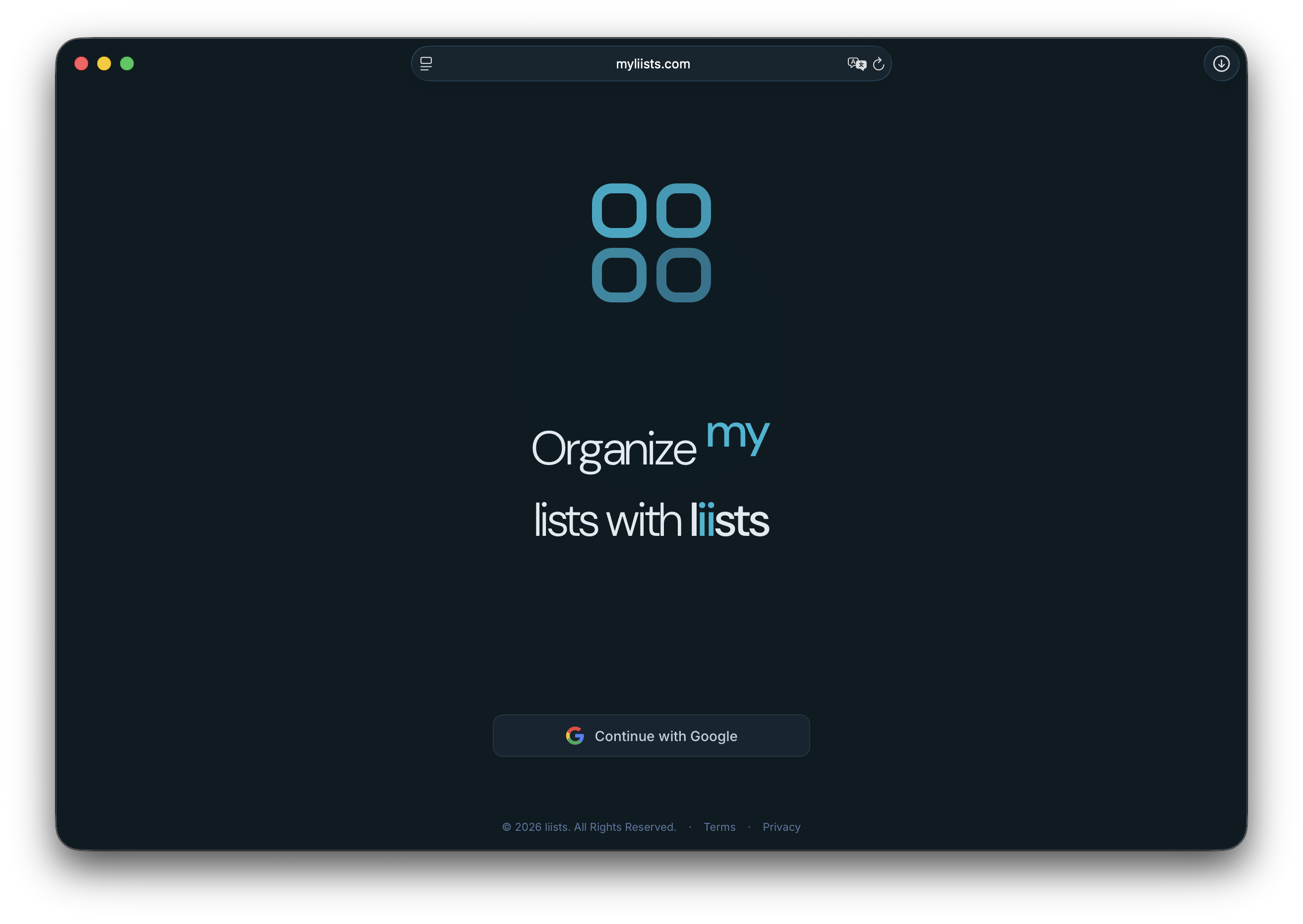liists screenshot 1 of 7