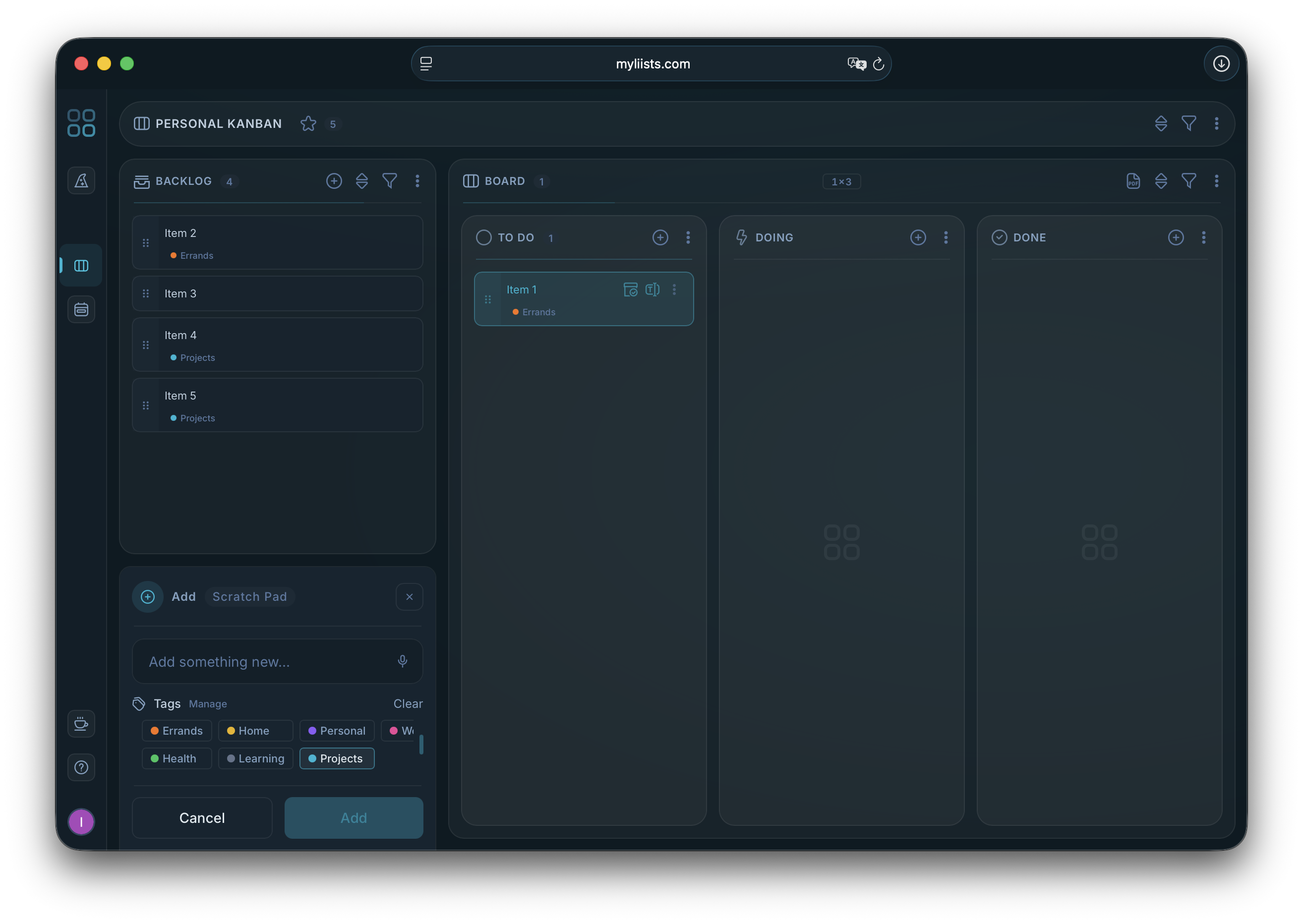 liists screenshot 4 of 7
