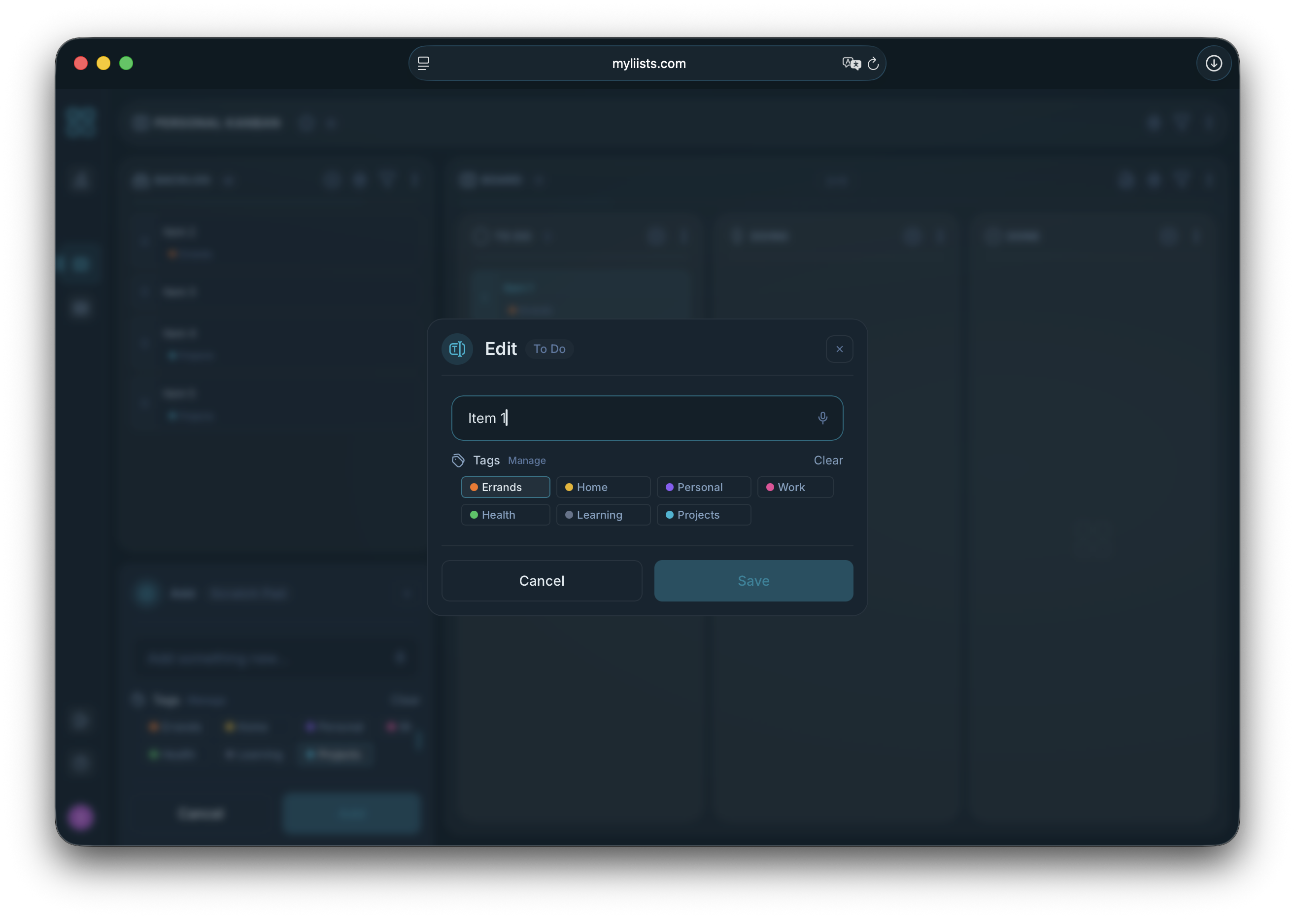 liists screenshot 5 of 7