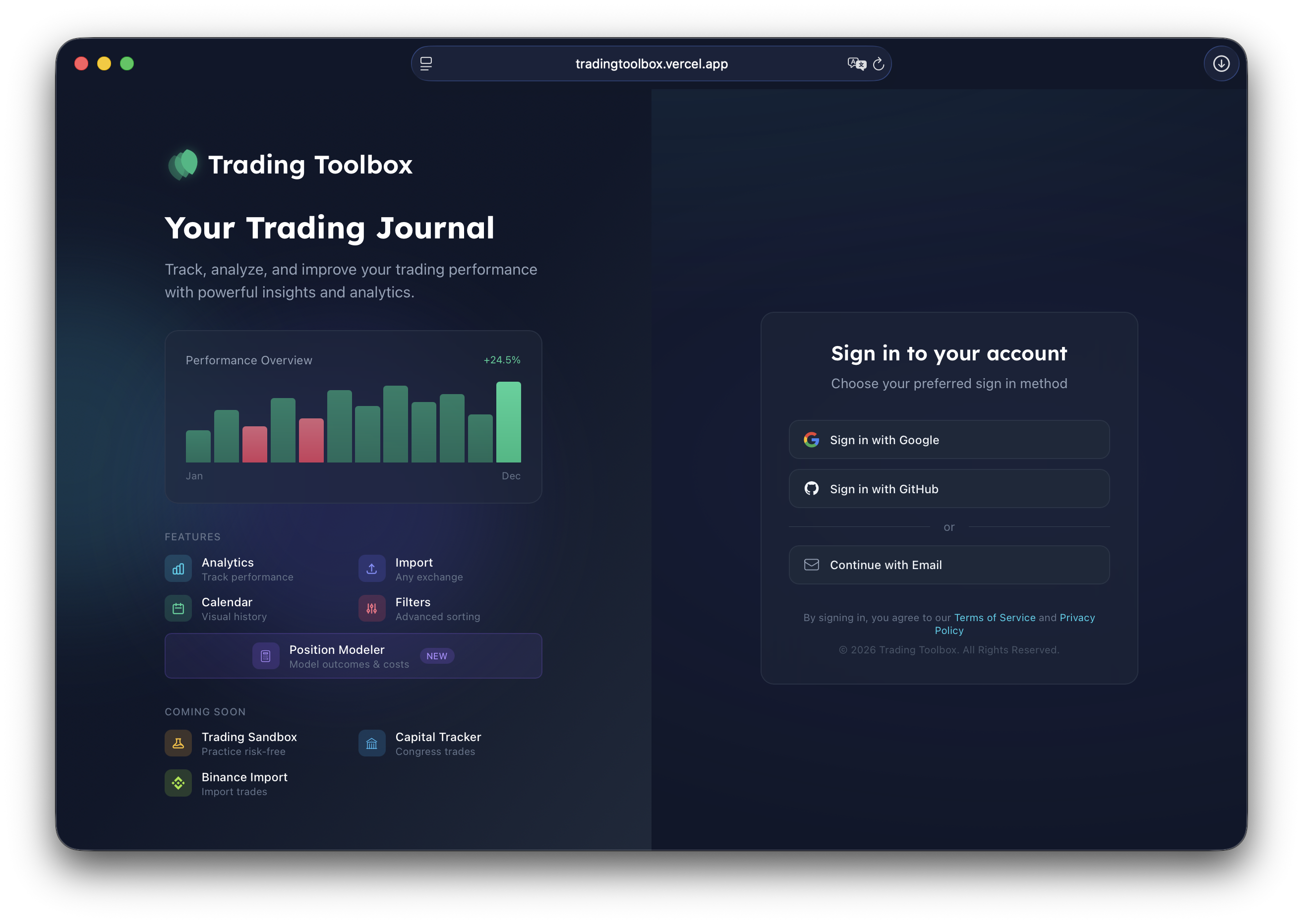 TradingToolbox screenshot 1 of 7