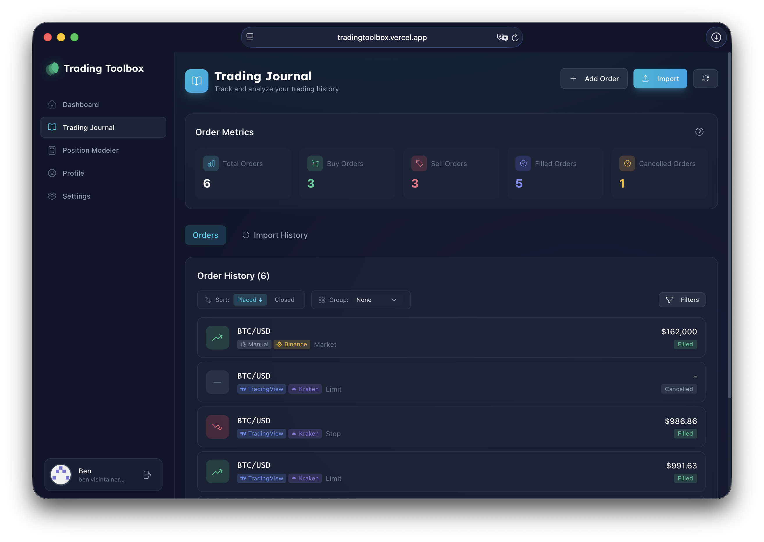 TradingToolbox screenshot 5 of 7